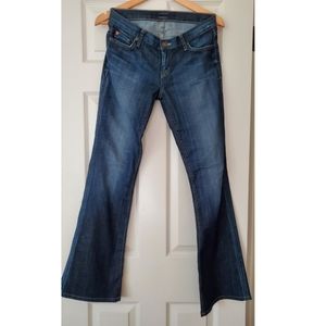 Hudson Low Rise Flared Bootcut Jeans